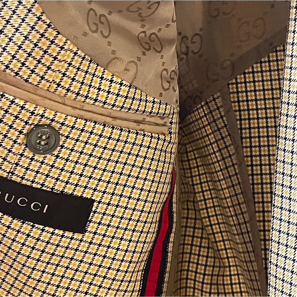 Gucci GG Mens Suit 2 Piece Suit